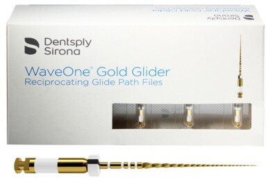 Waveone Gold Glider 21mm, 25mm, 31mm RECIPROCATING Glide Path File Dentsply 3/PK