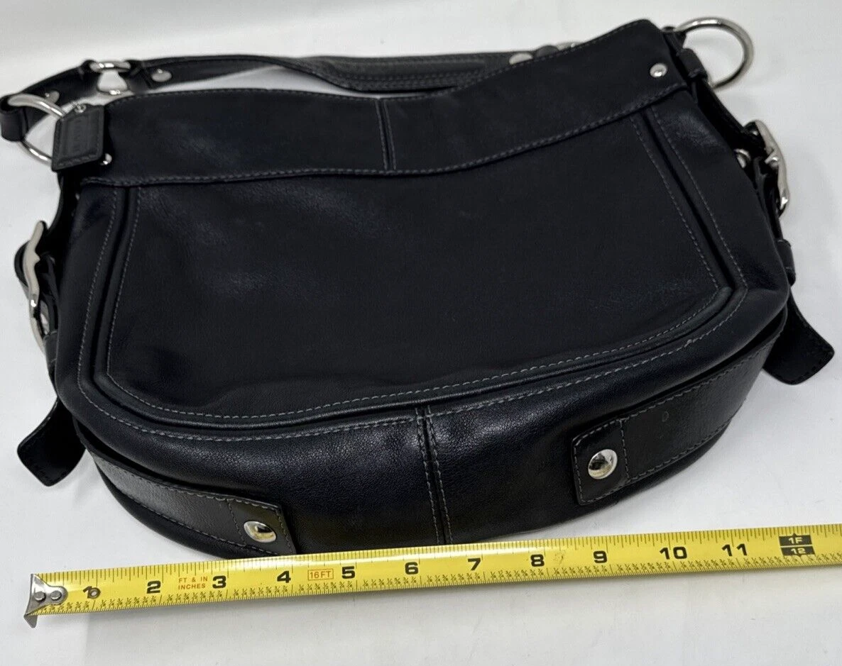 Coach Borsa a mano Borsetta F12671 Pelle Nera