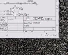 Grove Crane RT890E Electrical Wiring Diagram Manual