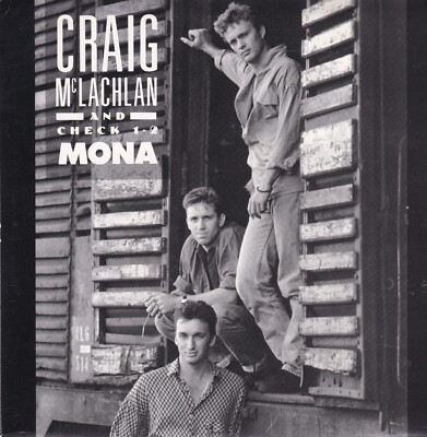 Craig McLachlan & Check 1-2 - Mona - 7''-Vinyl-Single -561- near mint