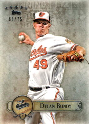 2013 Topps Five Star #75 Dylan Bundy RC #/75 AG4972