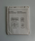Mc CALLS PATTERN #2162 SWING LOVE SEAT CHAIR CUSHION PILLOW RUG WALL DECOR UNCUT — photo 2