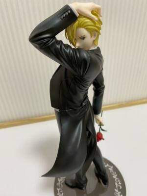 BANANA FISH Ash Lynx 1/7 PVC Figure Statue and Ring Style FREEing