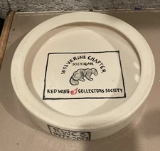Red Wing Collectors Society Wolverine Michigan Chapter Koverwate Dish Rowe