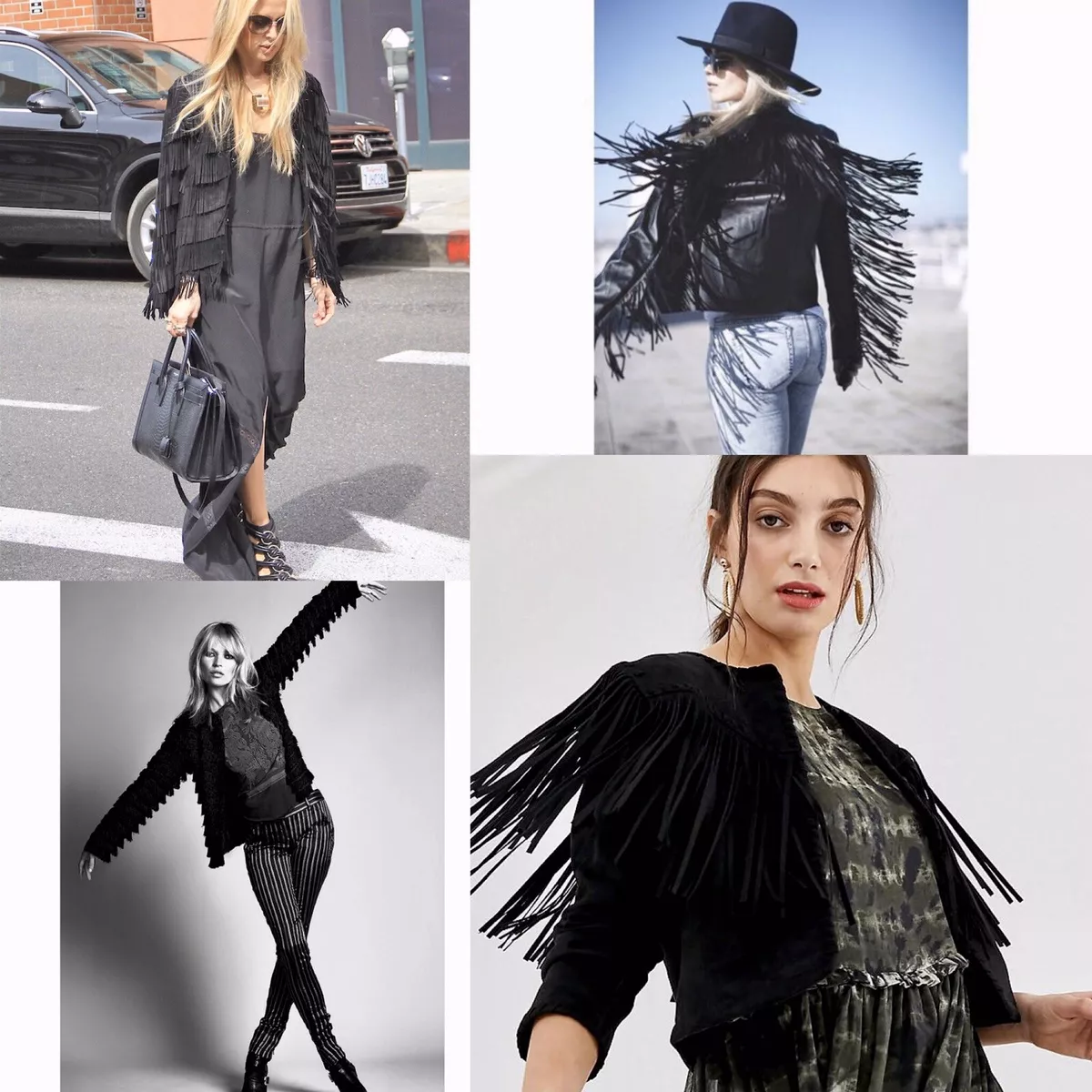 Rachel zoe shop fringe jacket