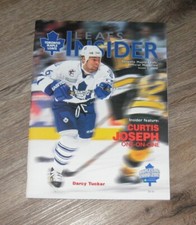 Toronto Maple Leafs Insider 2000 official magazine Issue #1 Darcy Tucker