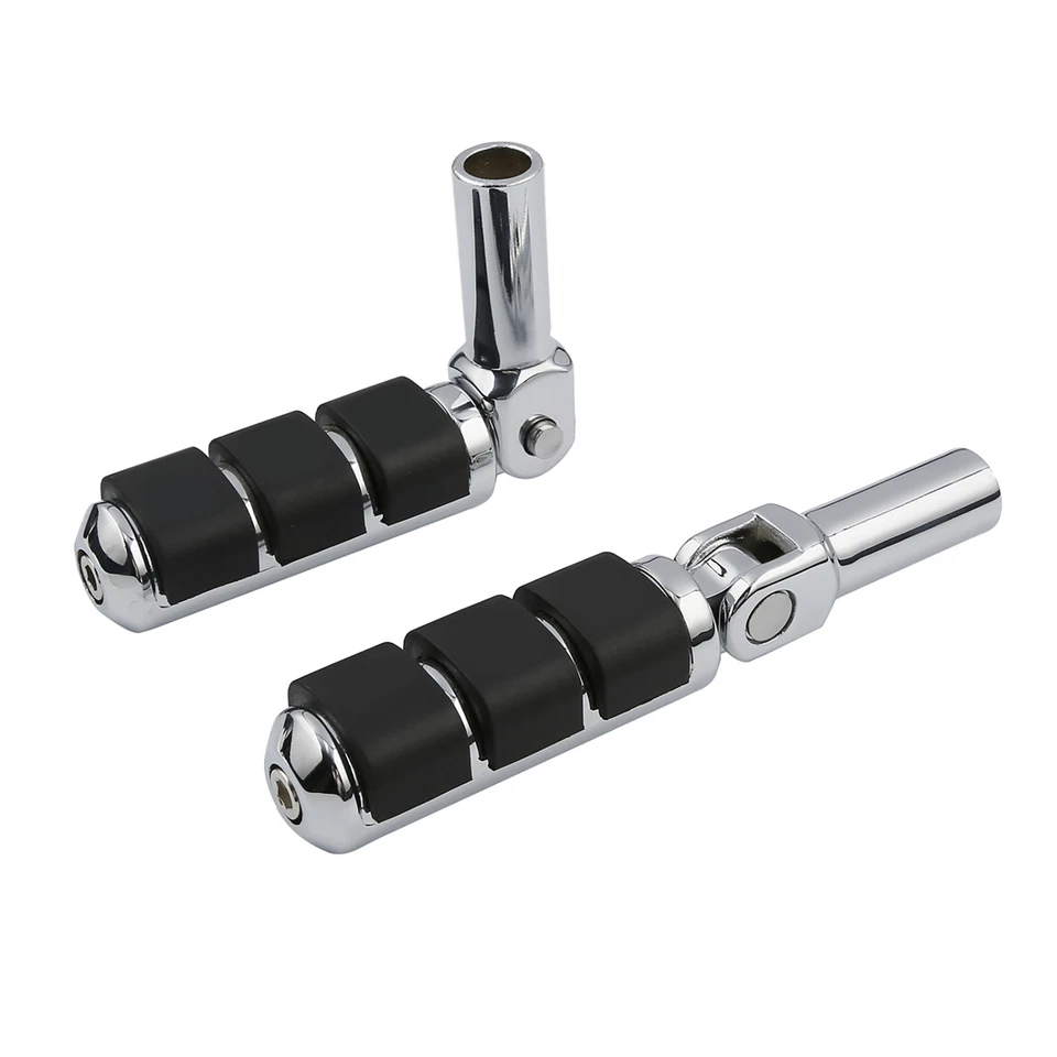 estriberas de pasajero aptas para Harley Cross Bones 08-11 Softail Slim FLS 12-17 16 Foto 2 de 4