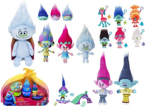 Trolls Movie Toys Plush Playset Jumbo Soft Toy Poppy Guy Diamond Harper Branch Ebay