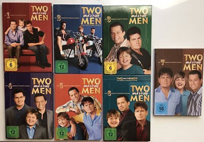 Two and a half Men Staffel 1-7, DVD, Deutsch mit englischem Ton
