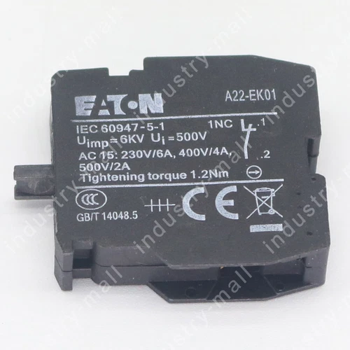 10PC New Eaton Moeller A22-EK01 A22EK01 Contact 1NC Fast Delivery