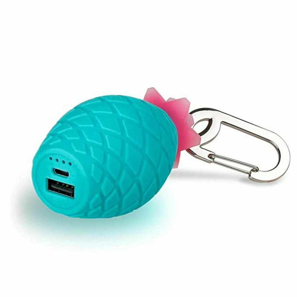 NEW BUQU Pina 3,350 mAh USB Power Bank TURQUOISE Travel Battery Charger - Image 2 of 2