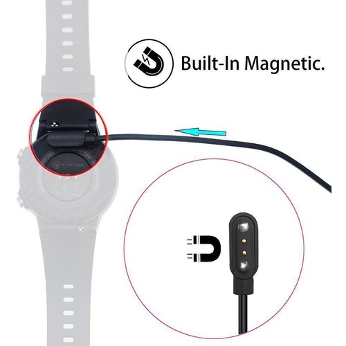 2 pin 4mm Bracelet Charging Cable Smart Watch Magnet Cable Charging Suction 2025 - Bild 7 von 14