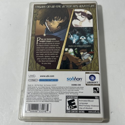Astonishia Story (Sony PSP, 2006) Pre-Owned No Manual - Picture 3 of 4