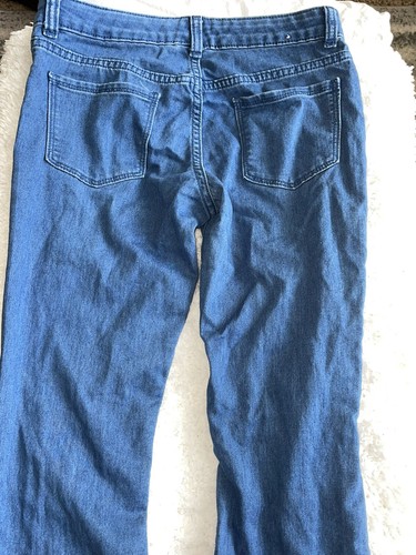 Crazy 8 girls sz. 14 blue jegging jean pants. Soft, comfortable - Picture 8 of 10