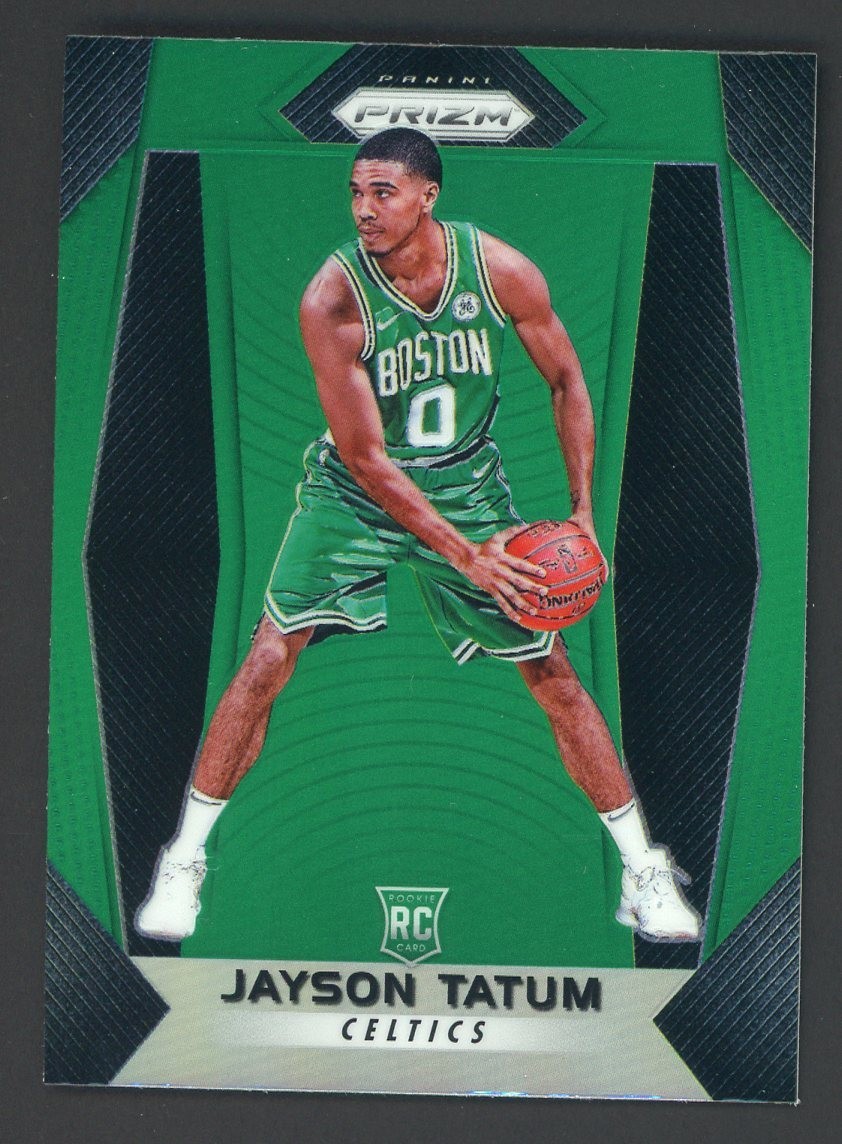 Jayson Tatum 2017 Prizm #16 Green Price Guide - Sports Card Investor