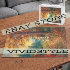 Woodland Autumn Nature fall 1000pc jigsaw puzzle 19.7X29.5 in