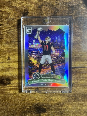#ad Drake Maye Holo Custom Card 2025 Rookie RC Super Bowl Downtown New England $19.99