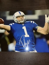 Pat McAfee Indianapolis Colts Football Star Signed Autographed 8x10 Photo
