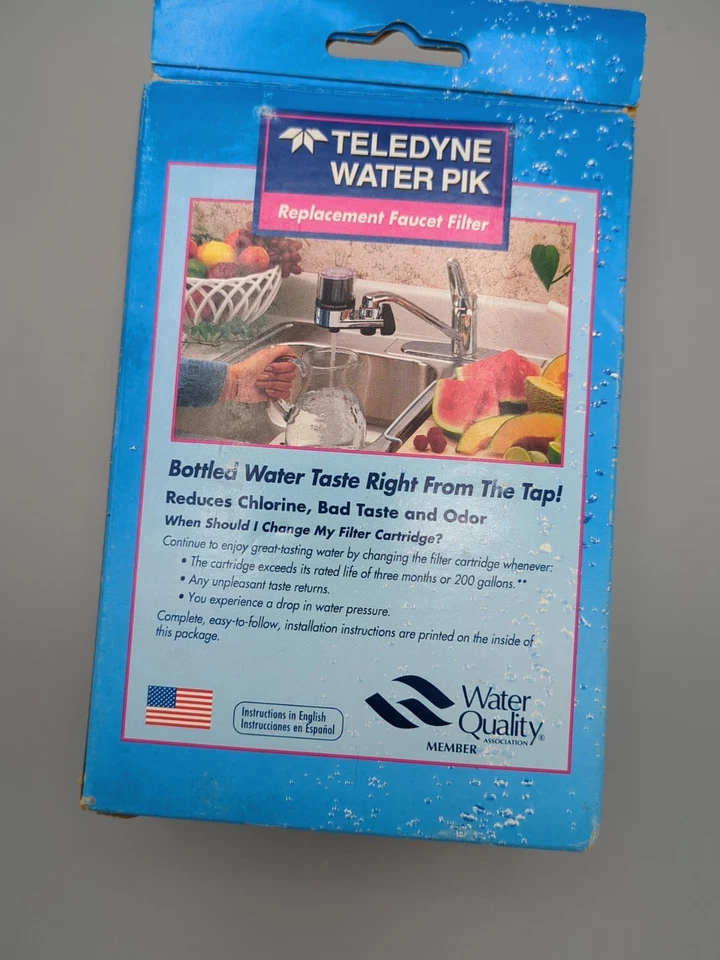 Cartucho de filtro de repuesto Teledyne Water Pik R-2C4 paquete de 4   Foto 4 de 4