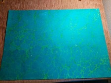 Schönes HAND MARMORPAPIER H68 Buchbinder Buchbinderei BOOKBINDING Buchbinden