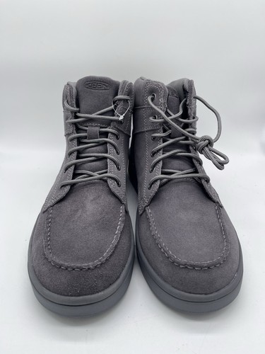 Stivali Keen Gibson grigi punta media morbida nuovi taglia 9 uomo $145 - Foto 6 di 8