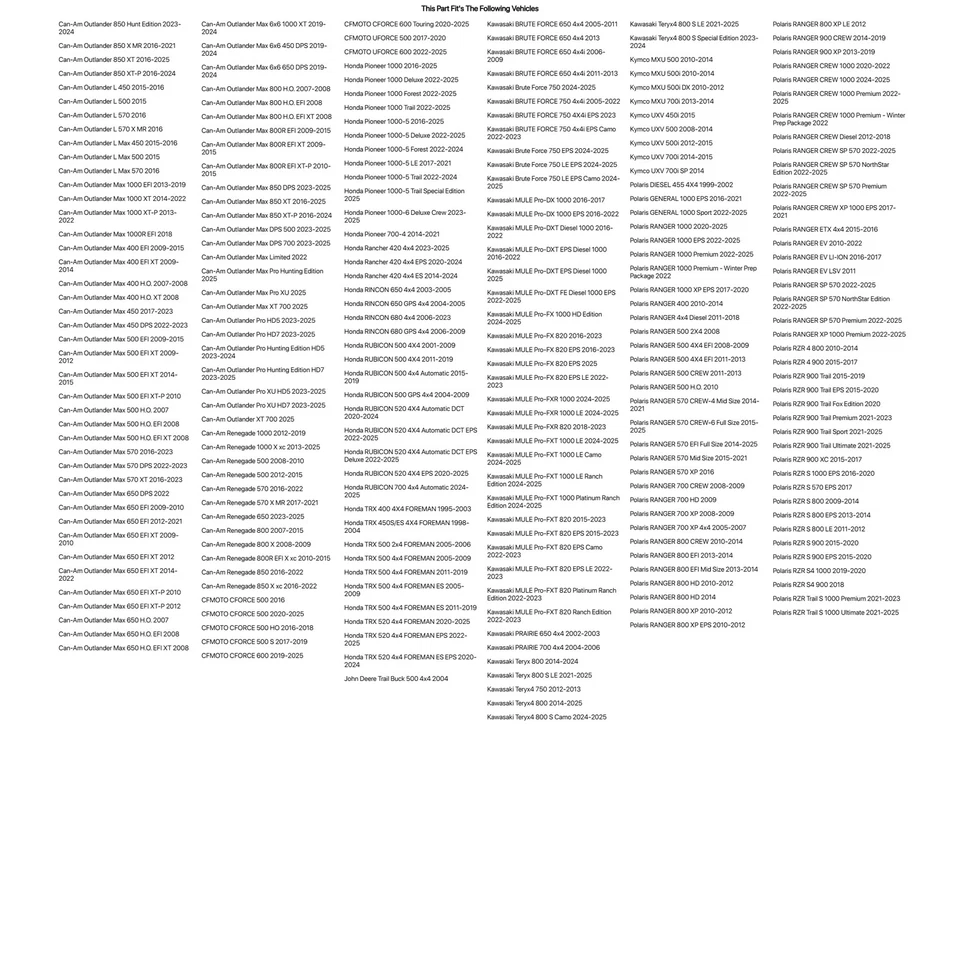 (4 Pack) Tusk Megabite Radial Tire 27x11-12 For YAMAHA KODIAK 400 2x4 2000-2001 - Image 3 of 4