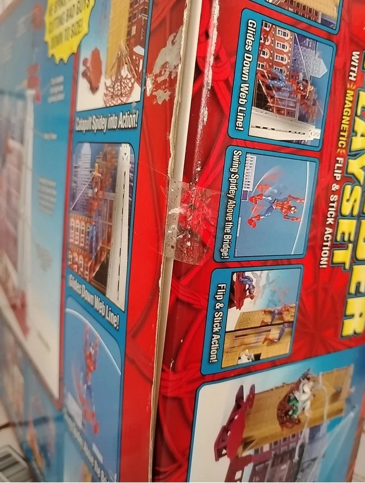 Vintage 2002 Spider-Man Sky Rider Playset Toy Biz rare  no Spider-Man figure  - Image 4 of 4