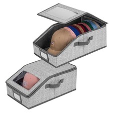 Wetheny Hat Storage for Baseball Caps - Holds up to 24 Caps Hat Organizer for...