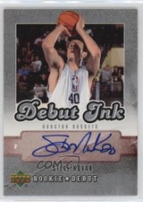 2006-07 Upper Deck Rookie Debut Debut Ink Steve Novak #DI-SN Auto 0r4