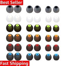 Silicone Replacement Earbud Tips Earbud Covers Eartips Fit Most in-Ear Earbud...