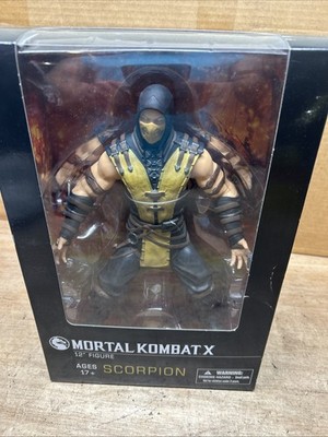 NEW Mortal Kombat X Scorpion 12'' Action Figure Mezco Toys 2015 Collectable