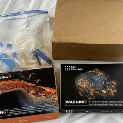 MEL Chemistry Kits Lot Diagnostic Urinalysis Diffusion Burn Adult Supervision