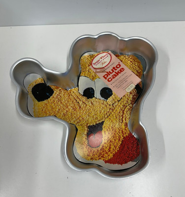 Wilton Walt Disney Pluto Cake Pan Mold with Insert #515-604 Vintage 11''