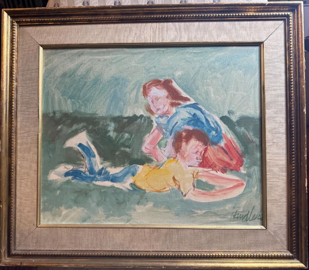 Children & Infants Art Paintings for sale | eBay