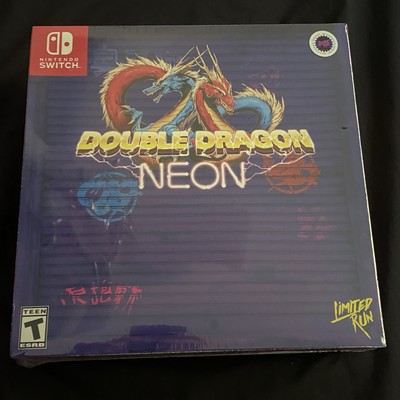 DOUBLE DRAGON NEON CLASSIC EDITION SWITCH LIMITED RUN #108 FACTORY SEALED