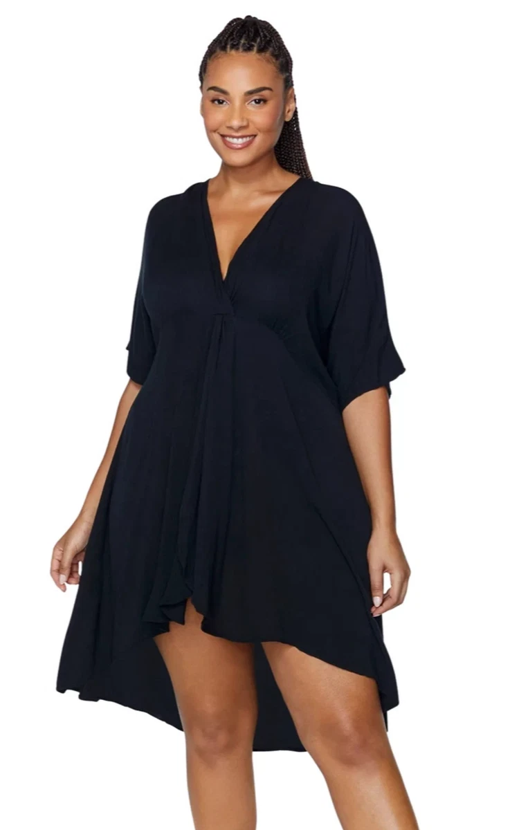 slim fit dress slacks Kiyona Long Formal Plus Size Velvet Wrap Dress
