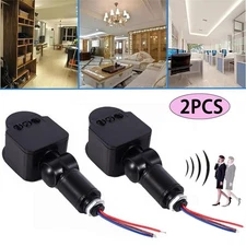 2PCS Outdoor Infrared Motion Sensor Automatic Switch Body Induction Detection