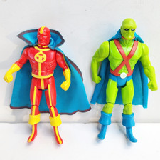 1985 Kenner Super Powers Red Tornado & Martian Manhunter Action Figures Complete