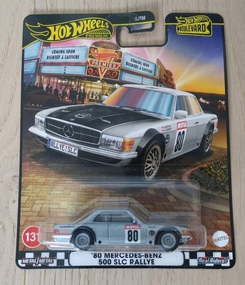 Hot Wheels Premium - 1980 Mercedes-Benz 500 SLC Rallye - NEU/OVP