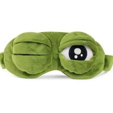 Funny 3D Frog Cute Sleeping Eye Mask Blindfold Travel Sleep Masks Soft Eye Cover