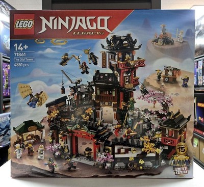 Lego 71861 Ninjago Die Altstadt 4851 Teile werkseitig versiegelt
