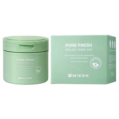 Mizon Pore Fresh Peeling Toner Pad 60 ea - płatki tonizujące