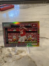 2022 Score Patrick Mahomes Celebration Gold Zone /50 #C-PM *Read Description  