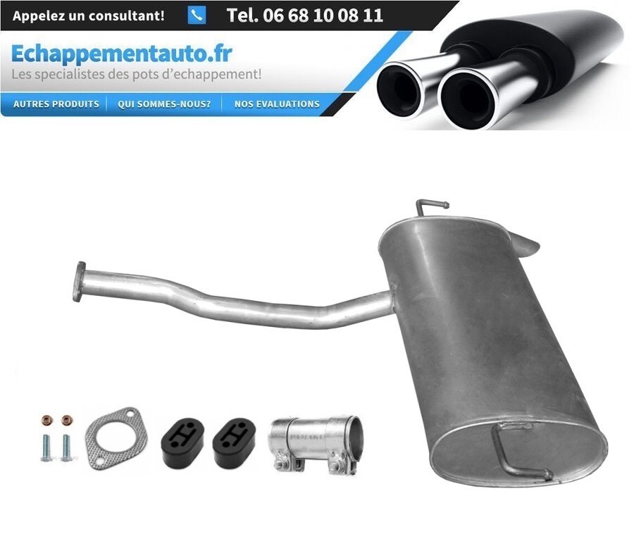 Échappement Kia Sportage 2.0 CRDi pot silencieux arrière 287002Y300 diesel