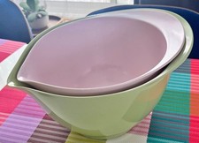 William Sonoma Melamine Mixing Bowls with Spout, Set of 2 William Sonoma Melamine Mixing Bowls with Spout, Set of 2 - Image 1