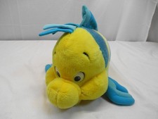 Flounder Little Mermaid Disney Store Stuffed Plush Large Giant Big Fish Mattel