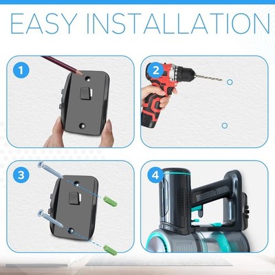 Supporto Da Muro Per Aspirapolvere Wyze Cordless E Wyze Cordless Vacuum S – 3DEXCEL