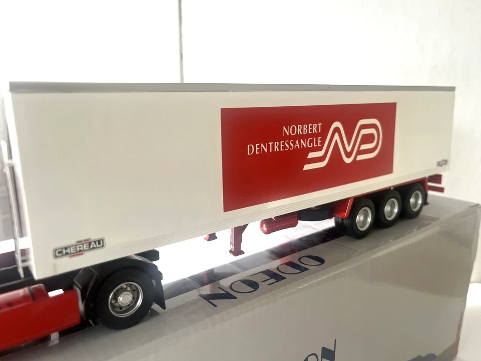 ODÉON 1/43 CAMION RENAULT MAGNUM 4X2 FRIGO NORBERT DENTRESSANGLE REF 0114 NEUF - Photo 4/4