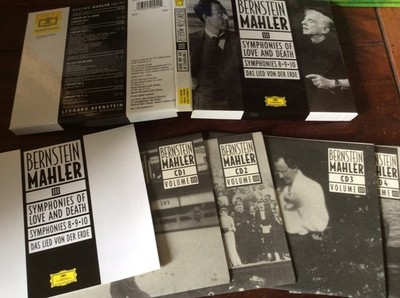 Mahler - Symphony  8 9 10 - Lieder von der Erde [4 CD Box] DG Leonard Bernstein
