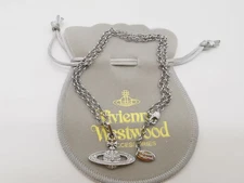 Vivienne Westwood Bas Relief Necklace Chain N5162